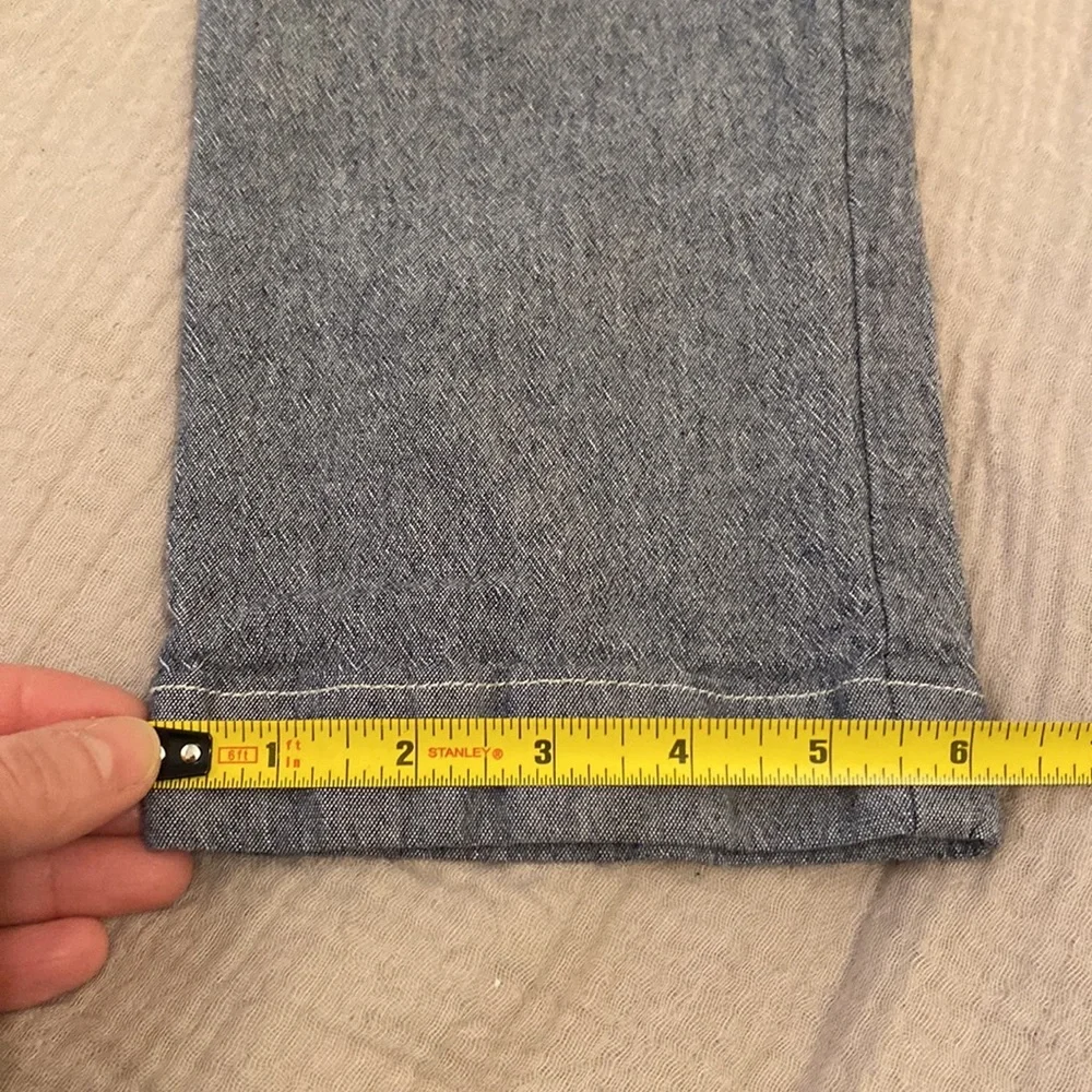 J. Crew Men’s Slim-Fit Chino Pant in Stretch Chambray Size W 31 L32. Style L0716